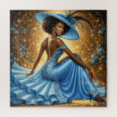 Regal Azure Dream Puzzle (Vertikal)