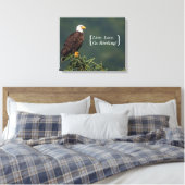 Regal Bald Eagle Leinwanddruck (Insitu (Schlafzimmer))