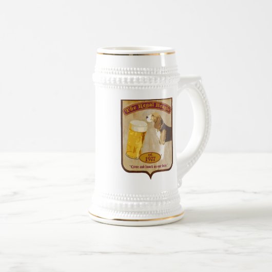 Regal Beagle Bierglas (VorderseiteRechts)
