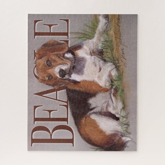 Regal Beagle Jigsaw Puzzle (Vertikal)