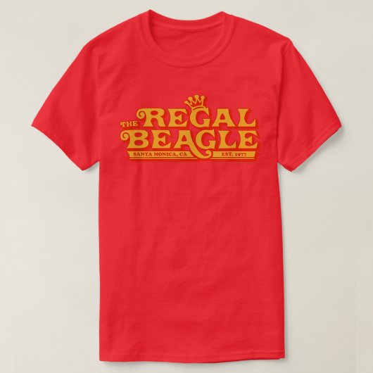 Regal Beagle T-Shirt (Design vorne)