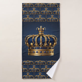 Regal Blue Crown Series Badehandtuch
