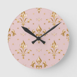 Regal Blush Wall Clock Runde Wanduhr