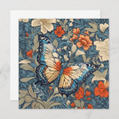 Regal Butterfly Amidst William Morris Floral (Vorne/Hinten)