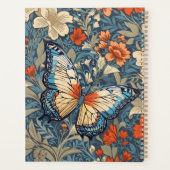 Regal Butterfly Amidst William Morris Floral Planer (Rückseite)