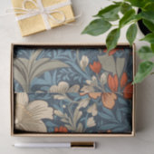 Regal Butterfly Amidst William Morris Floral Seidenpapier (Geschenk)