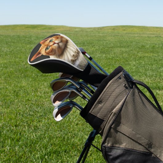 Regal Cat Golf Headcover (In SItu)