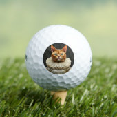 Regal Cat Golfball (Insitu T-Shirt)