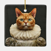 Regal Cat Keramikornament (Rückseite)