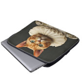 Regal Cat Laptopschutzhülle (Vorne Knopf)