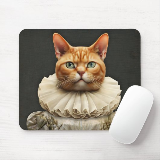 Regal Cat Mousepad (Mit Mouse)