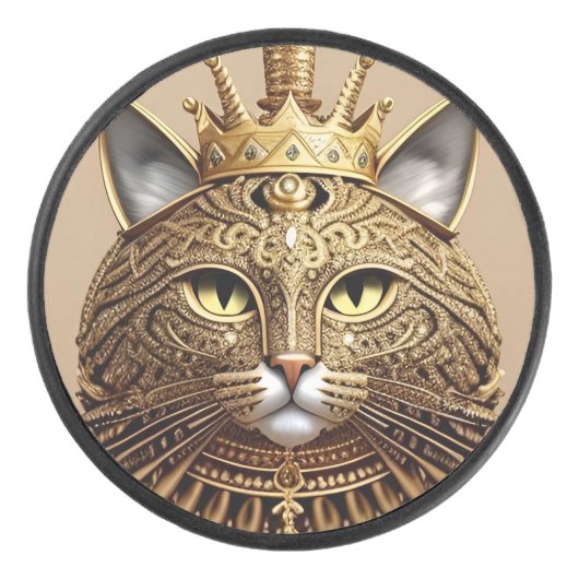 Regal Cat Profil Eishockey Puck (Vorderseite)
