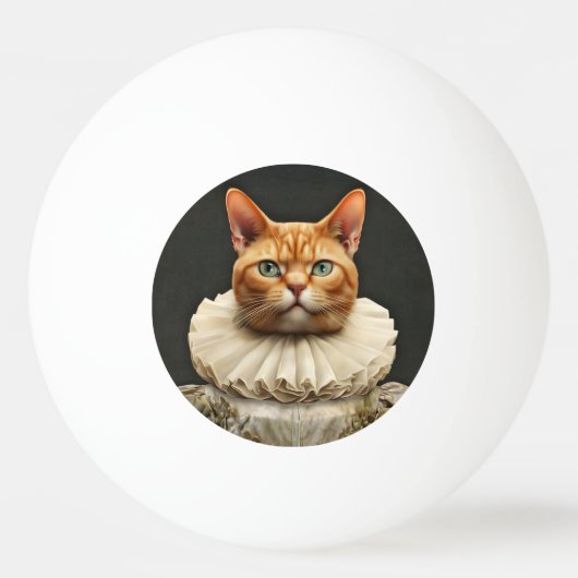 Regal Cat Tischtennisball (Vorderseite)