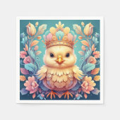 " REGAL CHICK" Kaffee Tasse. Serviette (Vorderseite)