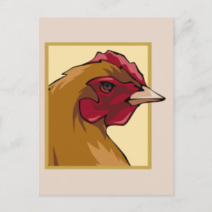 Regal Chicken Postkarte