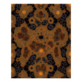 Regal Choco Fraktal Design Poster (Vorderseite)