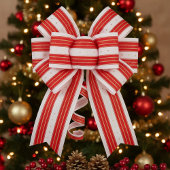 Regal Christmas Stripes Ripsband
