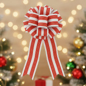 Regal Christmas Stripes Ripsband