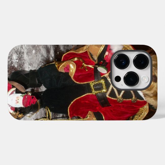 Regal Christmas Teddy Bären Holiday Art Printing Case-Mate iPhone Hülle (Rückseite (Horizontal))