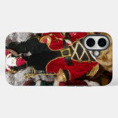 Regal Christmas Teddy Bären Holiday Art Printing Case-Mate iPhone Hülle (Rückseite (Horizontal))