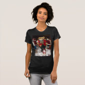 Regal Christmas Teddy Bären Holiday Art Printing T-Shirt (Vorne ganz)