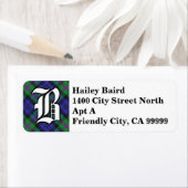 Regal Clan Baird Tartan Monogram (Insitu)