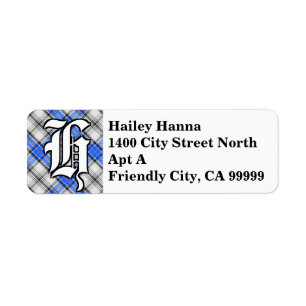 Regal Clan Hannay Tartan Monogram
