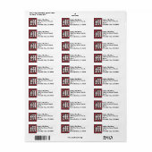 Regal Clan MacBean MacBain Tartan Monogram (Vorne)