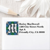 Regal Clan MacDowall Tartan Monogram (Insitu)