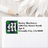 Regal Clan MacIntyre Tartan Monogram (Insitu)