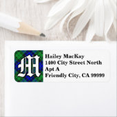 Regal Clan MacKay Tartan Monogram (Insitu)