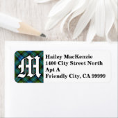 Regal Clan MacKenzie Tartan Monogram (Insitu)