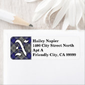 Regal Clan Napier Tartan Monogram (Insitu)