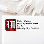 Regal Clan Wallace Tartan Monogram (Insitu)