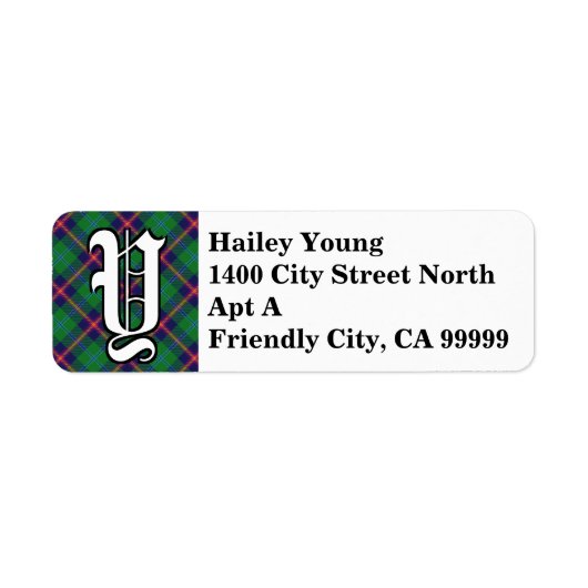 Regal Clan Young Tartan Monogram (Vorne)