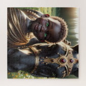 Regal Companions: Twilight's Embrace Puzzle (Horizontal)