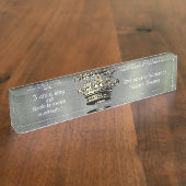 Regal Crown Design for the Controlling Individual Namensplakette (Seite)