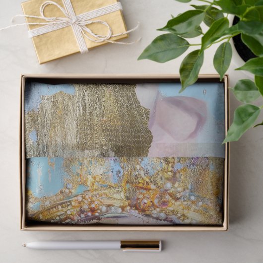 Regal Crown Möbel Makeover Decoupage Seidenpapier (Geschenk)