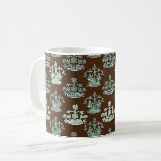 Regal Crowns Kaffeetasse (Vorderseite Links)