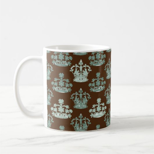 Regal Crowns Kaffeetasse (Links)