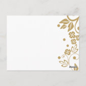 Regal danke Ihnen Postkarten (Rückseite)