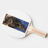 Regal Dave Black Backed Ping Pong Paddle Tischtennis Schläger (Seitenansicht)