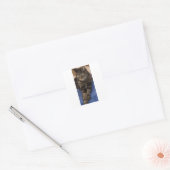 Regal Dave Glossy Square Stickers (Umschlag)