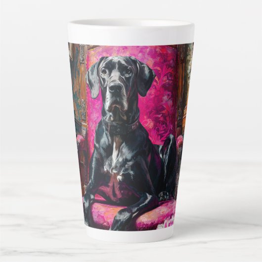 Regal Deutsche Dogge Milchtasse (Vorderseite)