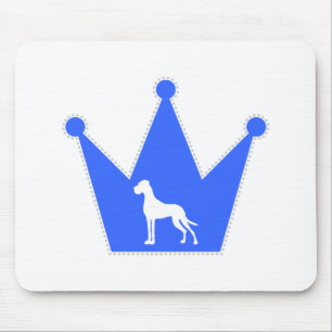 Regal Deutsche Dogge Mousepad