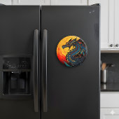 Regal Dragon Moonlight Magnet