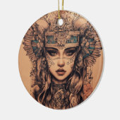 Regal Elegance Keramik Ornament (Links)