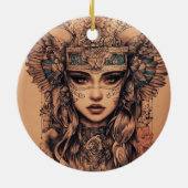 Regal Elegance Keramik Ornament (Hinten)