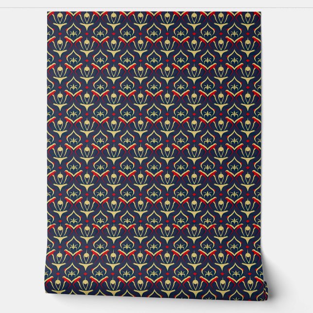 Regal Elegance Pattern Tapete (Abrollen)