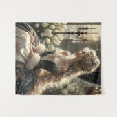 Regal Elegance Wandteppich (Vorderseite (Horizontal))